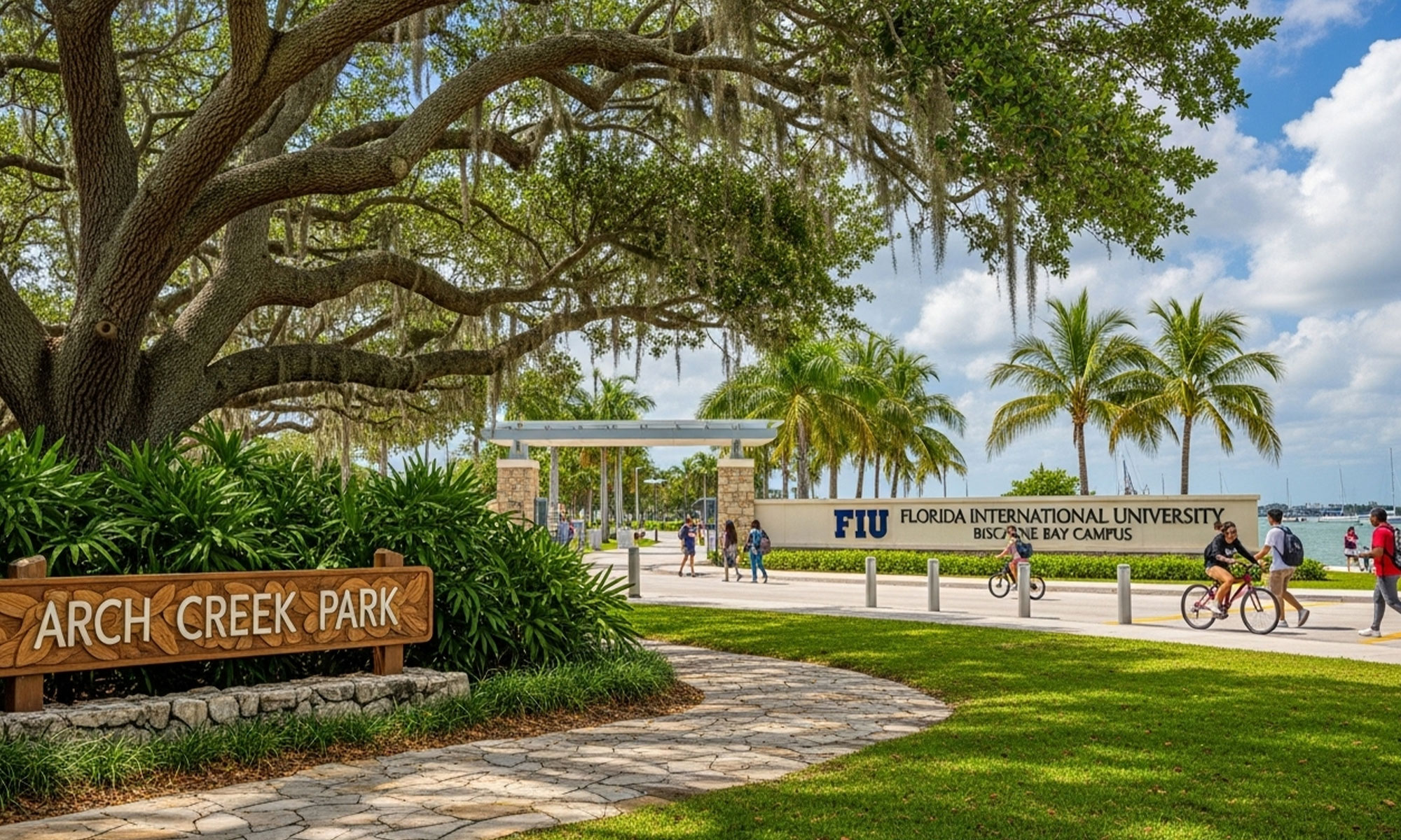Arch Creek Park in North Miami